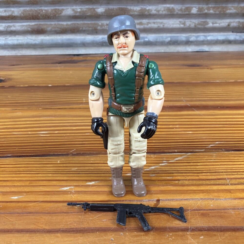 Vintage 1985 Hasbro G.I. Joe Crankcase Loose Complete 3.75”